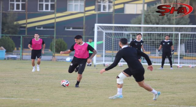 Urfaspor, Elazığspor maçı hazırlıklarına galibiyet parolasıyla başladı