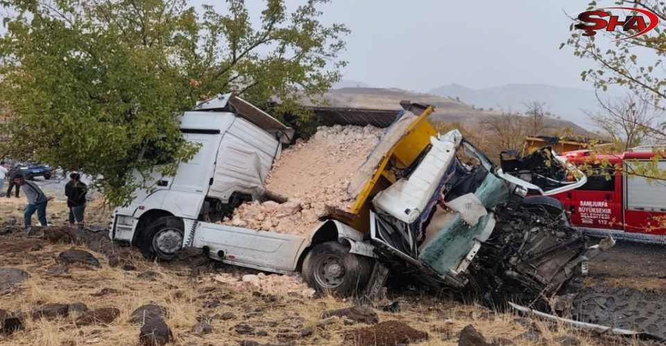 Şanlıurfa'da feci kaza: 1 ölü, 1 yaralı