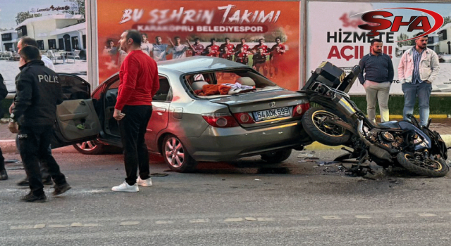 Şanlıurfa’da otomobil ile motosiklet çarpıştı: 4 yaralı