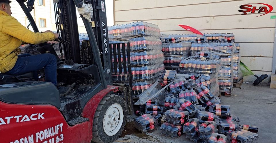 Eyyübiye Zabıtası 8000 Şişe Kola İmha Etti