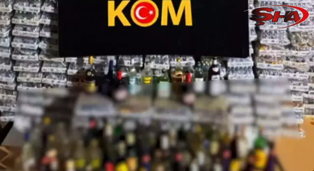 Şanlıurfa dahil 81 ilde sahte ve kaçak içki operasyonu