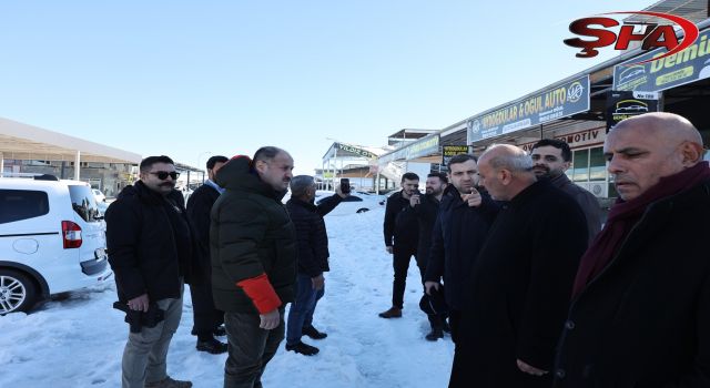 Başkan Gülpınar, Hasar Gören İşyerlerini Yerinde İnceledi