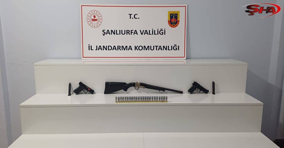 Şanlıurfa’da yasa dışı silahlanmaya geçit yok