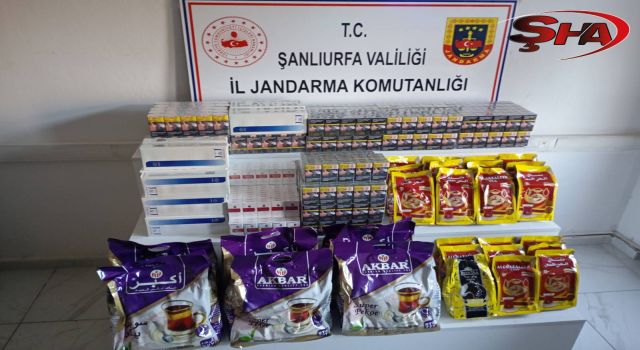 Urfa'da jandarmadan kaçakçılık operasyonu: 8 gözaltı