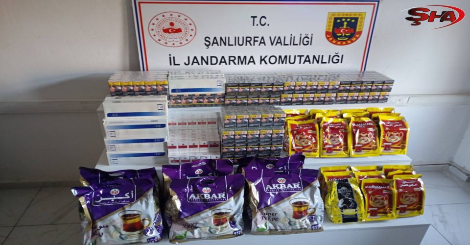 Urfa'da jandarmadan kaçakçılık operasyonu: 8 gözaltı