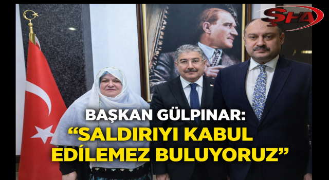 Başkan Gülpınar'dan dikkat çeken kınama!