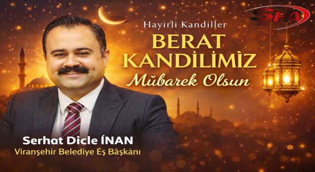 Eş Başkan İnan’dan Berat Kandili Mesajı: “Gönüllerimiz Bir, Dualarımız Ortak Olsun”