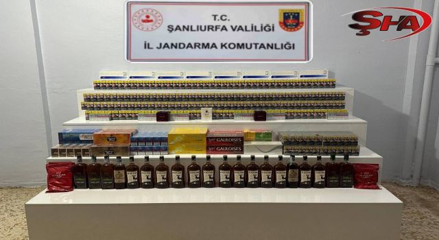 Şanlıurfa’da kaçakçılık operasyonunda 62 kişiye adli işlem uygulan