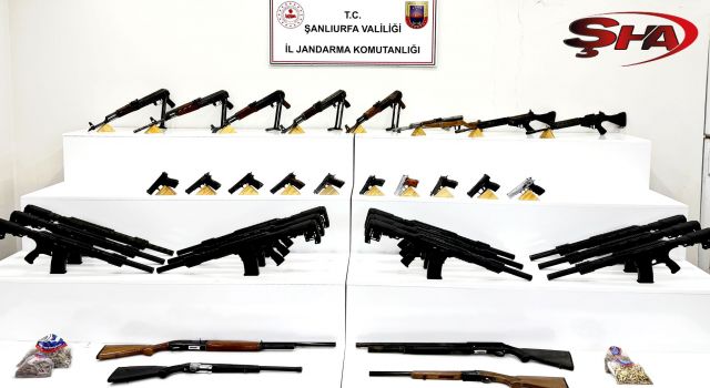 Şanlıurfa'daki operasyonda 8 kişi gözaltına alındı