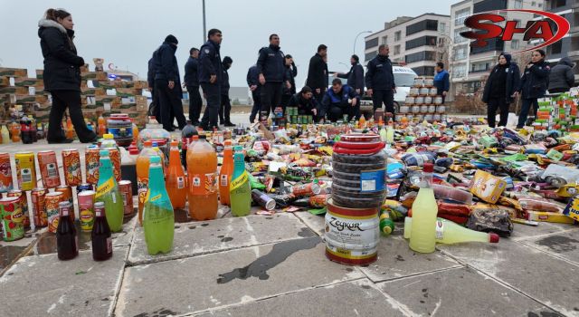 Viranşehir’de azbıta denetimi: 15 binden fazla ürün toplatılıp imha edildi