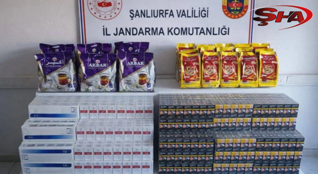 Viranşehir’de kaçak tütün ve alkol operasyonu