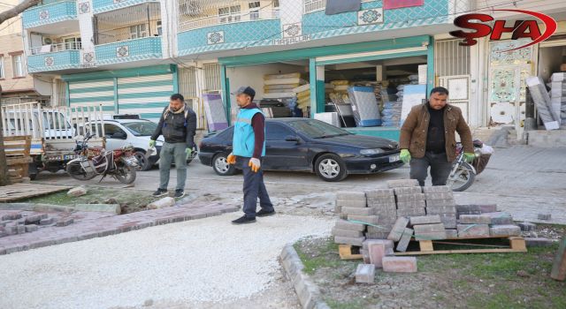 Eyyübiye’de yol ve park yenilemeleri