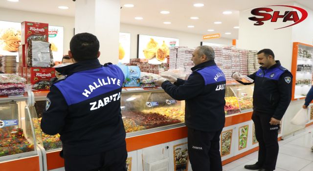 Haliliye’de Ramazan Bayramı öncesi şekerleme ve tatlı denetimi