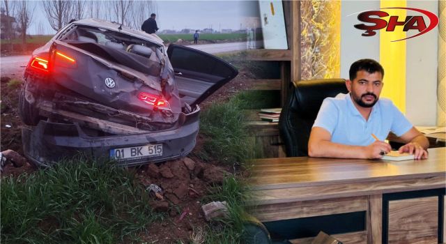 Harran'da otomobil şarampole devrildi: 1 ölü