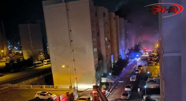 Karaköprü’de korkutan yangın!