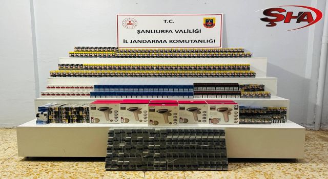 Şanlıurfa’da kaçakçılara operasyon: 29 şahsa adli işlem
