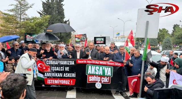 Şanlıurfa’dan Siyonizme ve Emperyalizme Sert Tepki: "Coğrafyamızda İşgalci İstemiyoruz!"