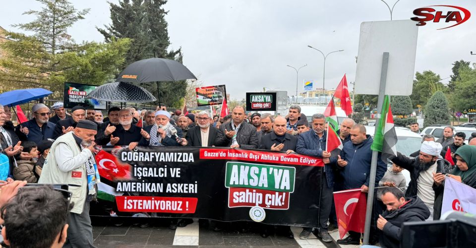 Şanlıurfa’dan Siyonizme ve Emperyalizme Sert Tepki: "Coğrafyamızda İşgalci İstemiyoruz!"