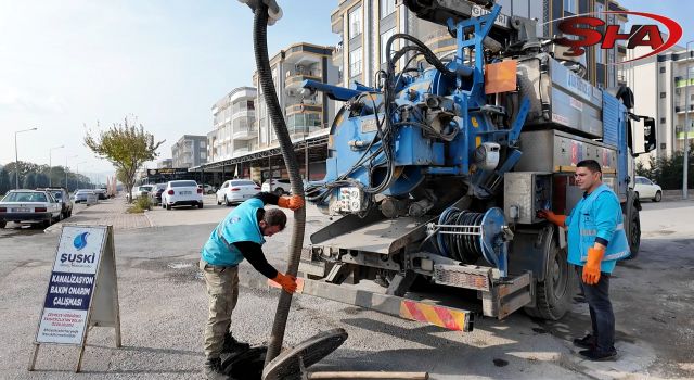ŞUSKİ, bakım ve onarım çalışmalarını sürdürüyor