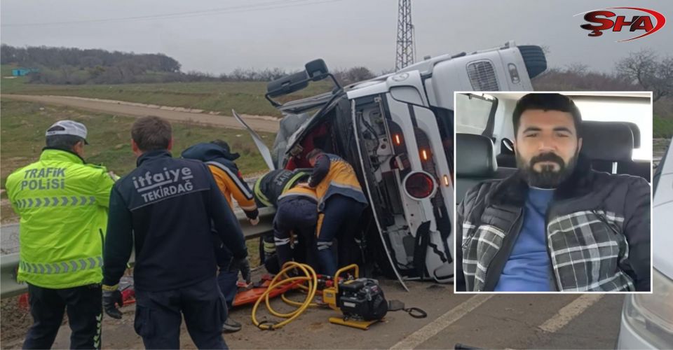 Urfalı şoförden acı haber