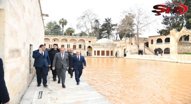 Vali Şıldak, Balıklıgöl’de incelemelerde bulundu