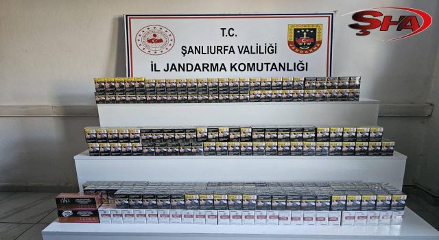 Viranşehir'de kaçakçılık operasyonu