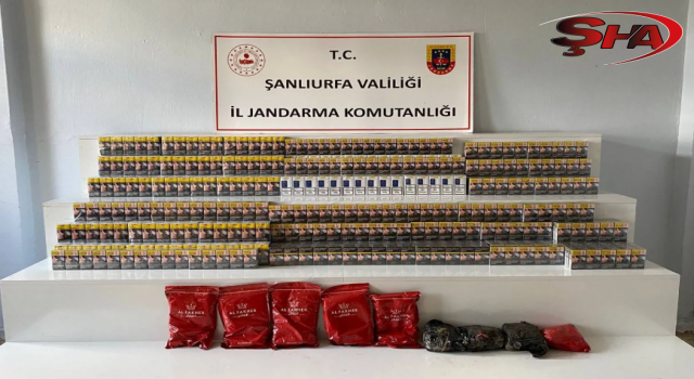 Viranşehir’de kaçakçılık operasyonu: Çok sayıda kaçak ürün ele geçirildi