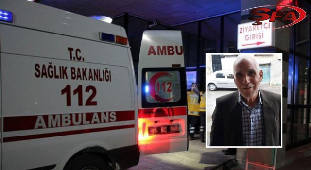 Yaşlı adamın feci sonu!