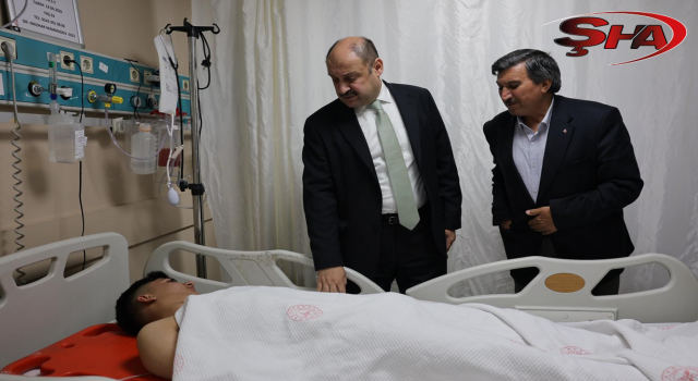 Başkan Gülpınar’dan yaralı öğrencilere ziyaret