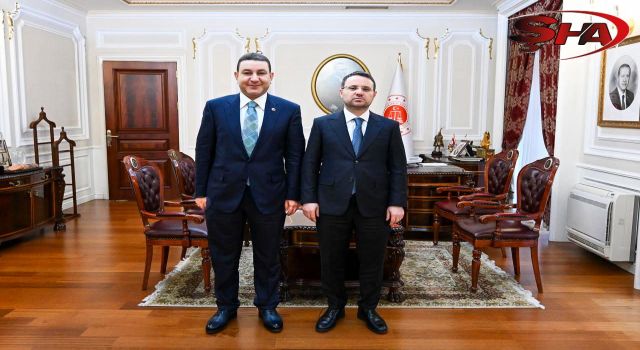 Başkan Özyavuz Adalet Bakan Gürlek'i ziyaret etti