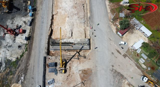 Evren Sanayi Sitesi’nde Katlı Köprülü Kavşak Projesi hızla ilerliyor