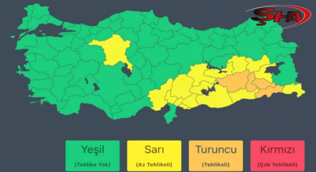 Meteorolojiden Şanlıurfa için sarı kodlu uyarı!