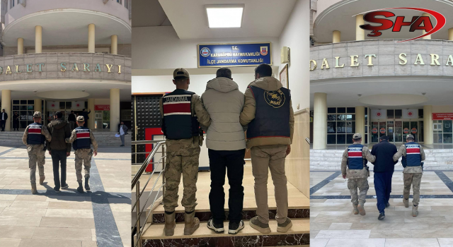 Şanlıurfa'da aranan 3 şahıs yakalandı