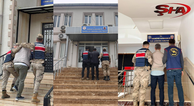 Şanlıurfa’da aranan 3 şahıs yakalandı