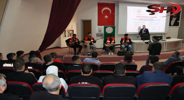 Şanlıurfa’da denetimli serbestlik kapsamındaki vatandaşlar ve sağlık çalışanlarına mini konser