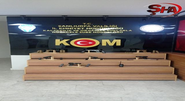 Şanlıurfa'da durdurulan bir araçta çok sayıda mühimmat ele geçirildi