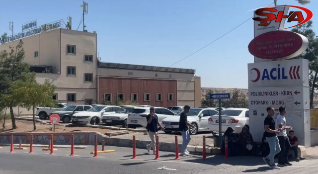 Şanlıurfa’da silahla yaralanan genç hayat mücadelesi veriyor