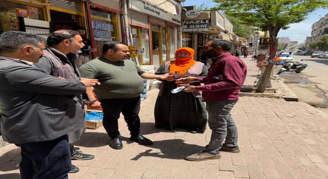 Eş Başkan İnan, Viranşehir’de esnafla buluştu