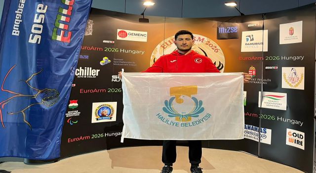 Haliliye Belediyesporlu Ocakoğlu Avrupa üçüncüsü oldu