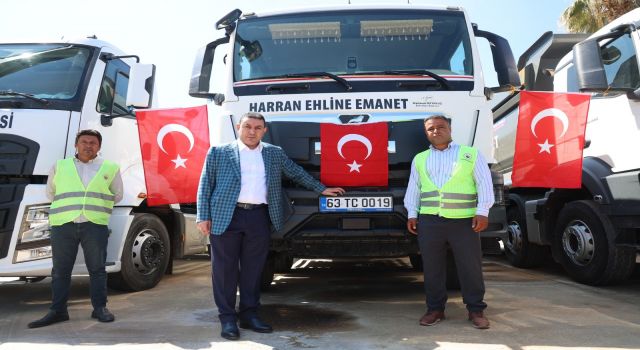 Harran Belediyesi araç filosu çok daha güçlü