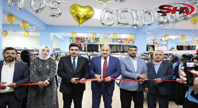 İyilik çarşısı hizmete açıldı