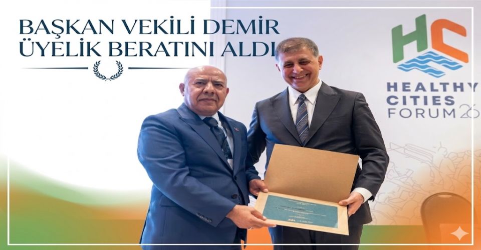 Şanlıurfa Büyükşehir Belediyesi, Sağlıklı Kentler Birliği’ne Üye Oldu