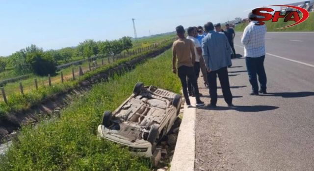 Şanlıurfa'da MHP ilçe başkanı kaza yaptı