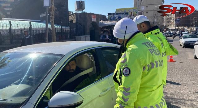 Şanlıurfa’da trafik denetimleri arttı, ihlaller azaldı