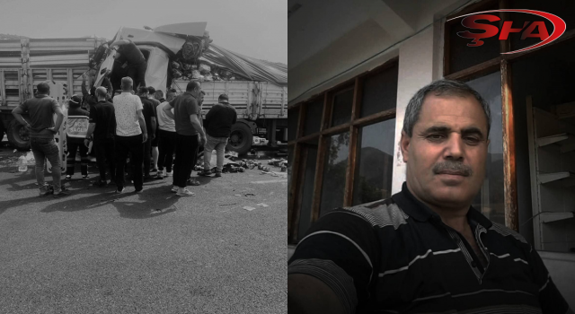 Şanlıurfalı tır şoförü feci kazada hayatını kaybetti
