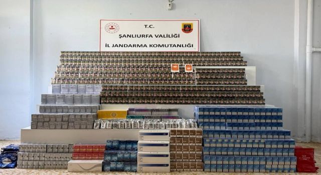 Viranşehir’de tütün ve alkol kaçakçılarına operasyon: 30 şahsa adli işlem