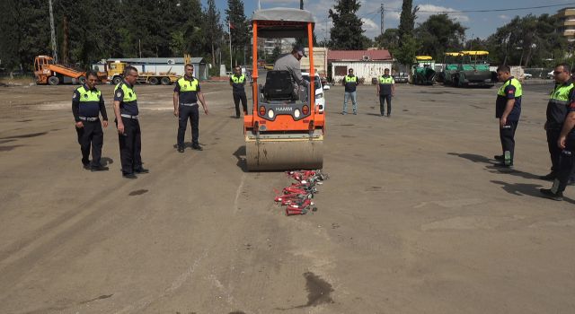 Büyükşehir zabıtası, rahatsız eden kornaları susturdu