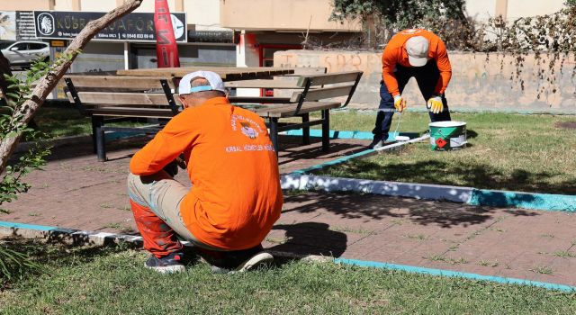 Haliliye’de parklar yenileniyor, yeşil alanlar modernleşiyor