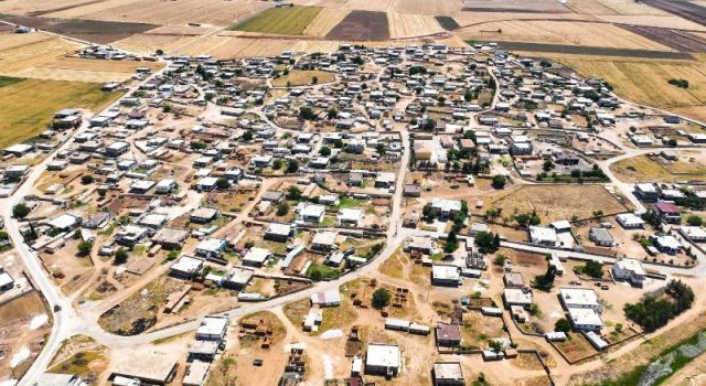 Harran'da kırsal mahallelerde asfalt hazırlığı başladı