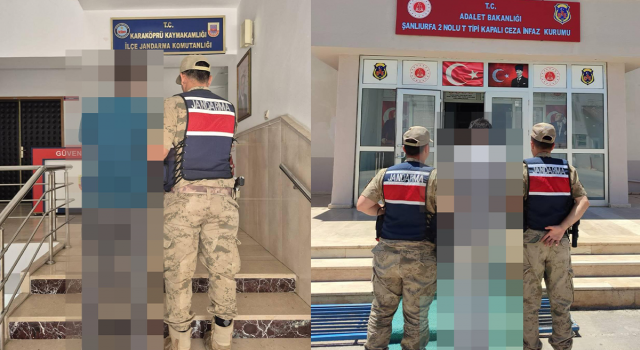 Jandarmadan Karaköprü'de peş peşe operasyon: İki hükümlü gözaltında